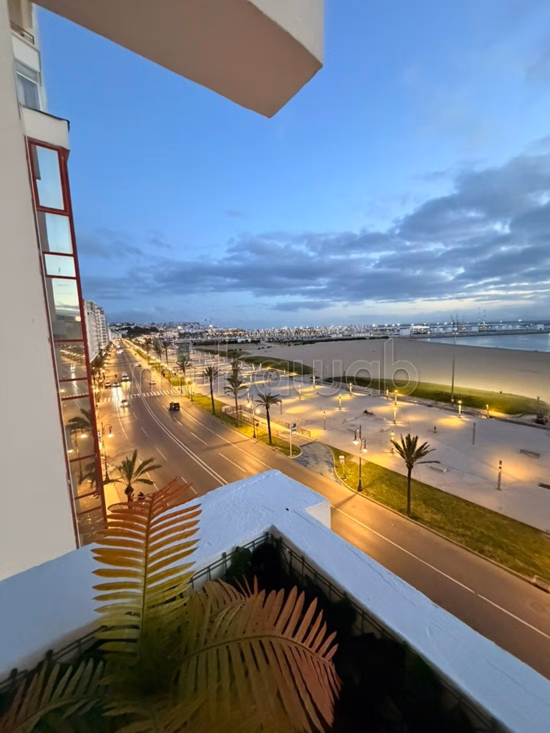 Appartamento con 2 camere a Tangeri Malabata vista mare
