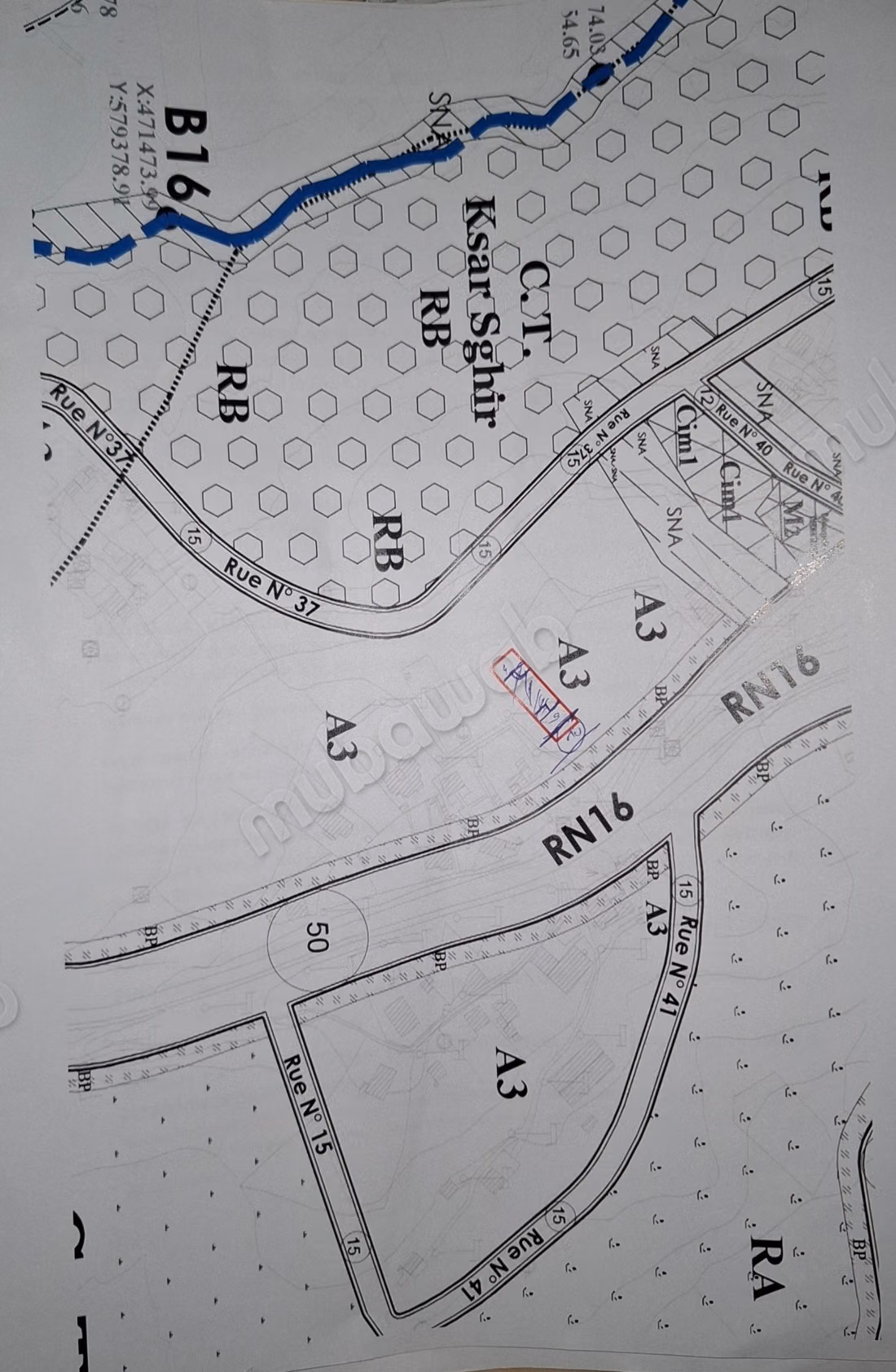 Land, 670m², titled, sea view, villa zone