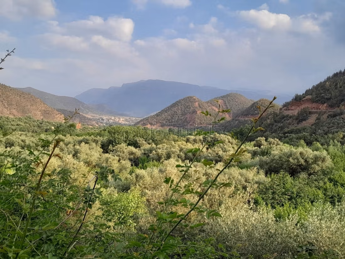 Hermosa villa en venta en Ouirgane. Superficie total de 690 m². Amueblada