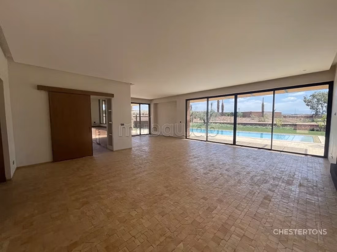 Villa Fairmont Residences Marrakech Golf Front Atlas View