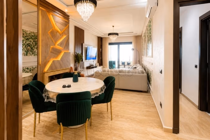 Moderne 3-slaapkamer appartement met terras te koop in Dar Bouazza