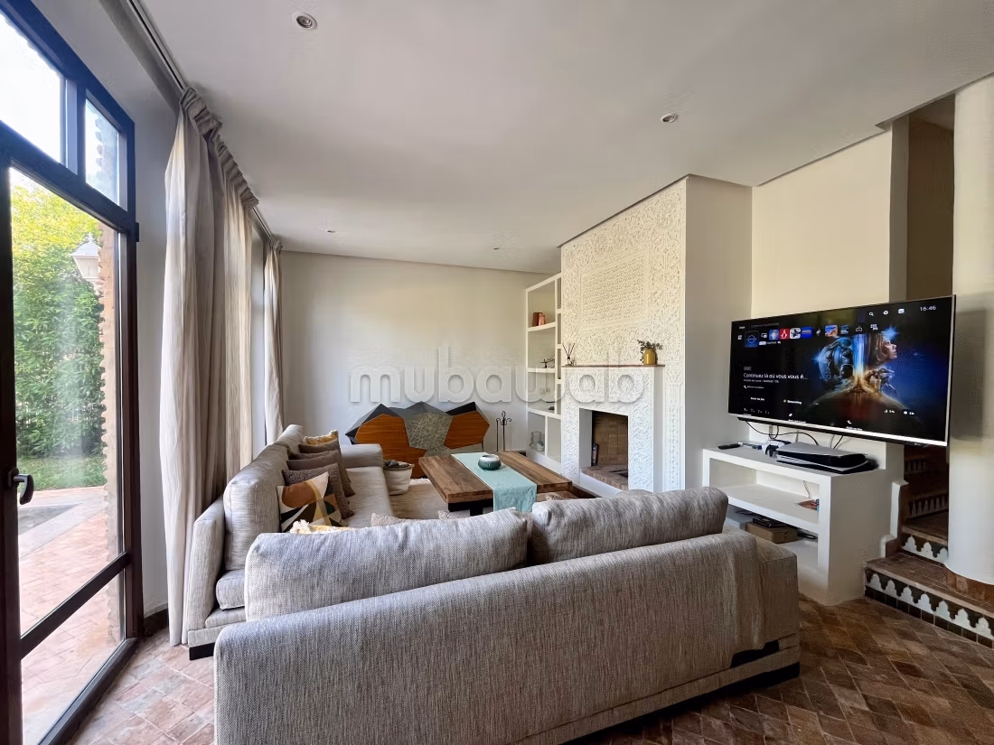 Bella villa amueblada con piscina privada, Marrakech