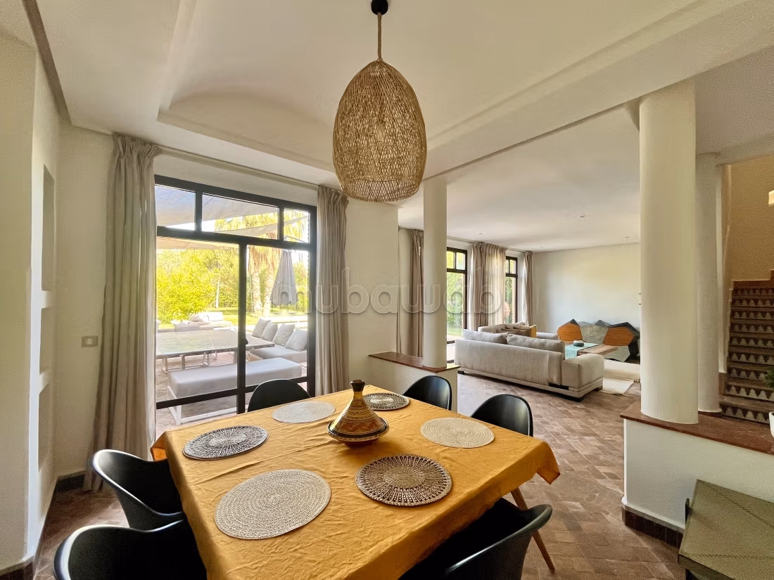 Bella villa amueblada con piscina privada, Marrakech