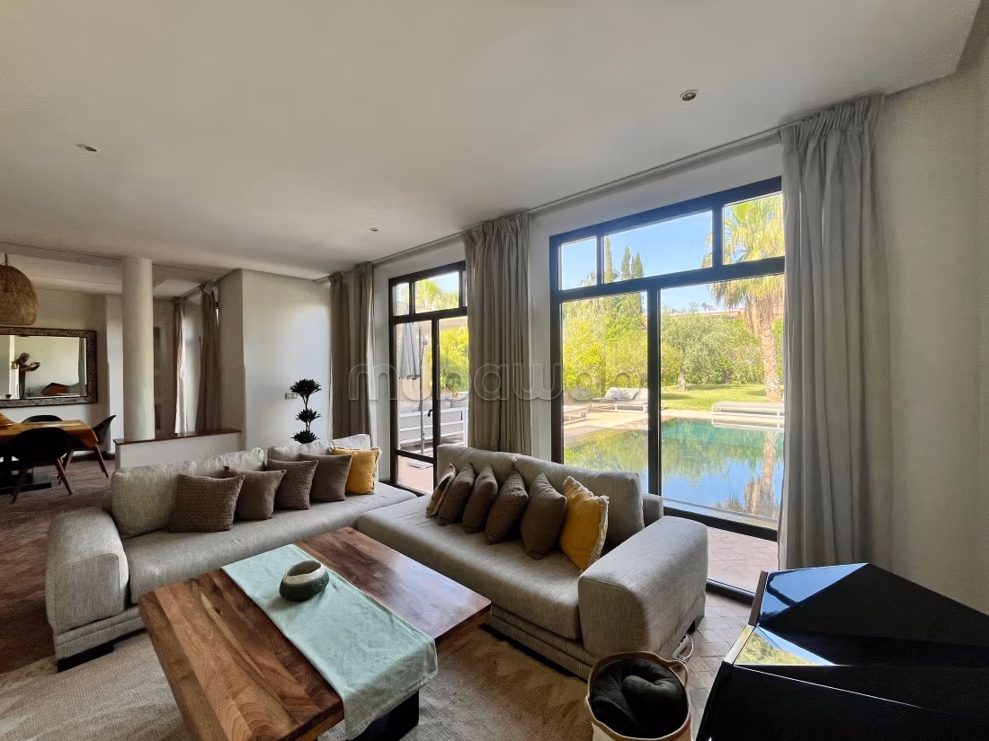 Bella villa amueblada con piscina privada, Marrakech