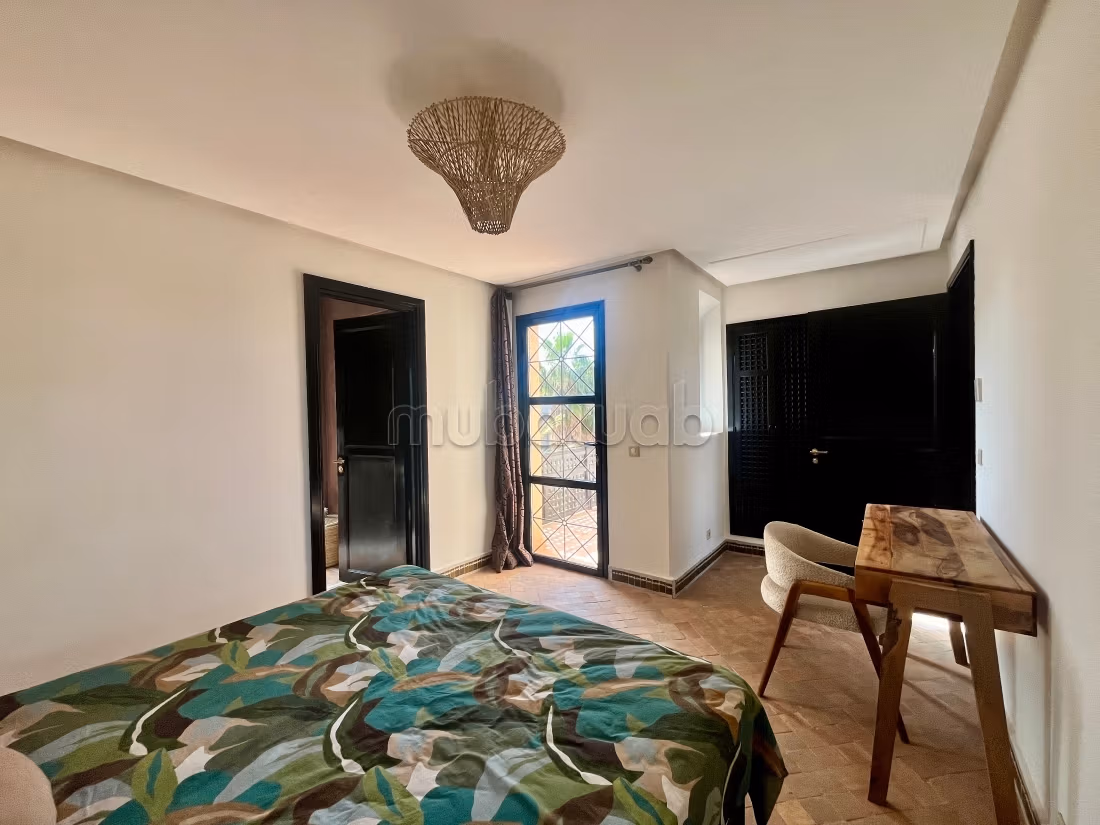 Bella villa amueblada con piscina privada, Marrakech