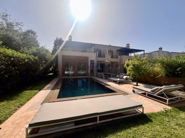 Belle villa meublée avec piscine privée, Marrakech