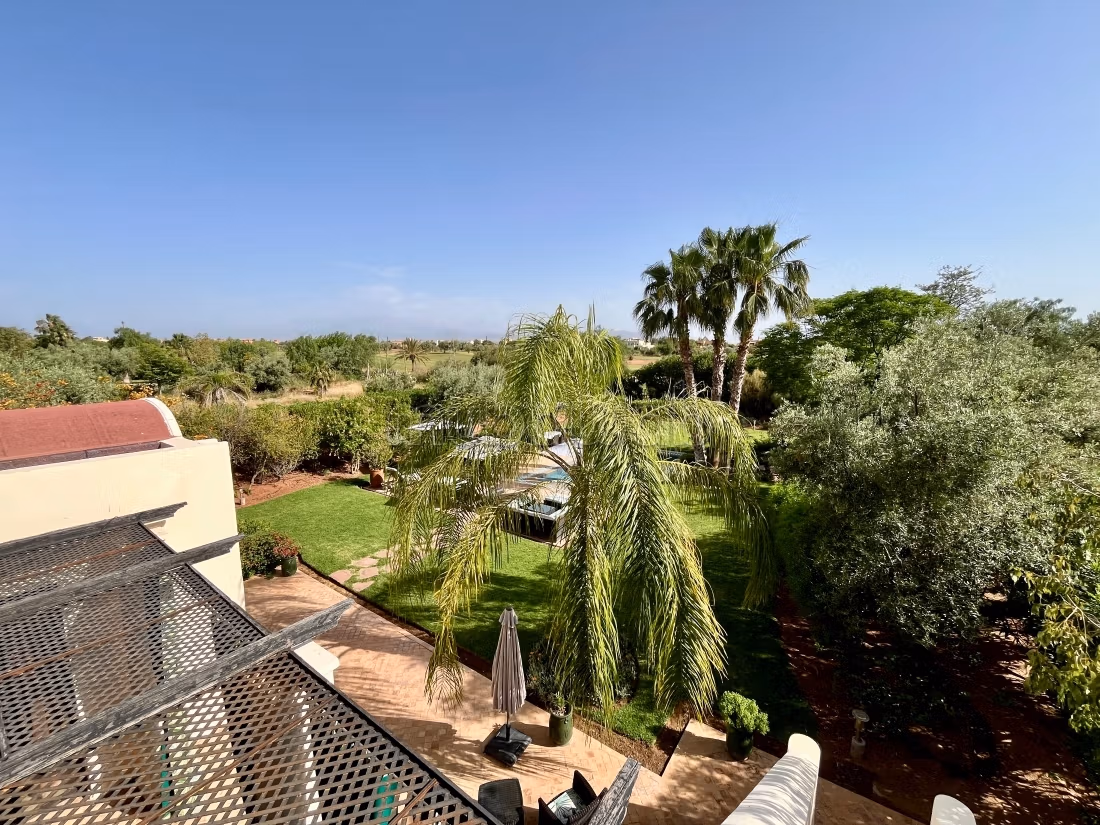 Bella Villa Arabo andalouse vue golf, Marrakech