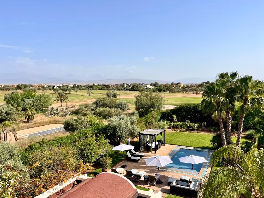 Bella Villa Arabo andalouse vue golf, Marrakech