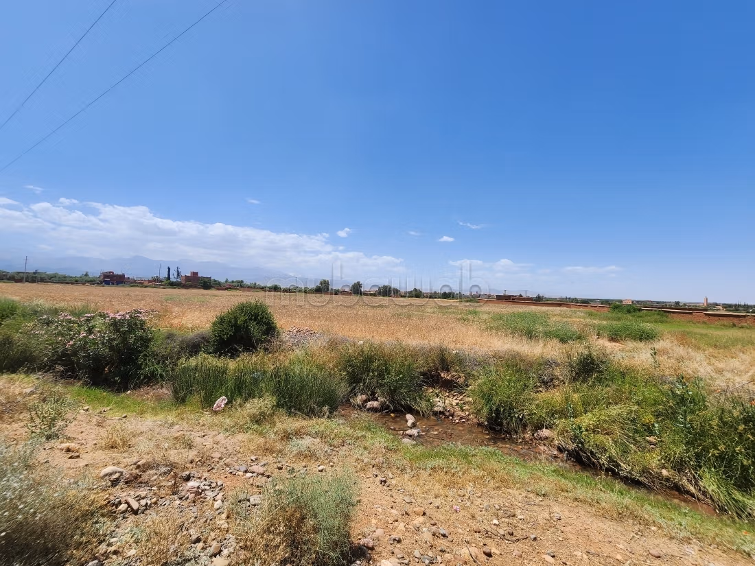 À vendre – exceptionnel terrain titré de 46 738 m² sur la route d’ourika – marrakech