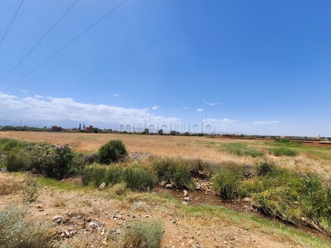 À vendre – exceptionnel terrain titré de 46 738 m² sur la route d’ourika – marrakech