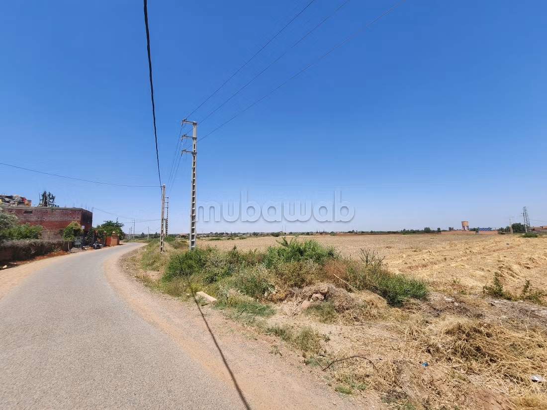 À vendre – exceptionnel terrain titré de 46 738 m² sur la route d’ourika – marrakech