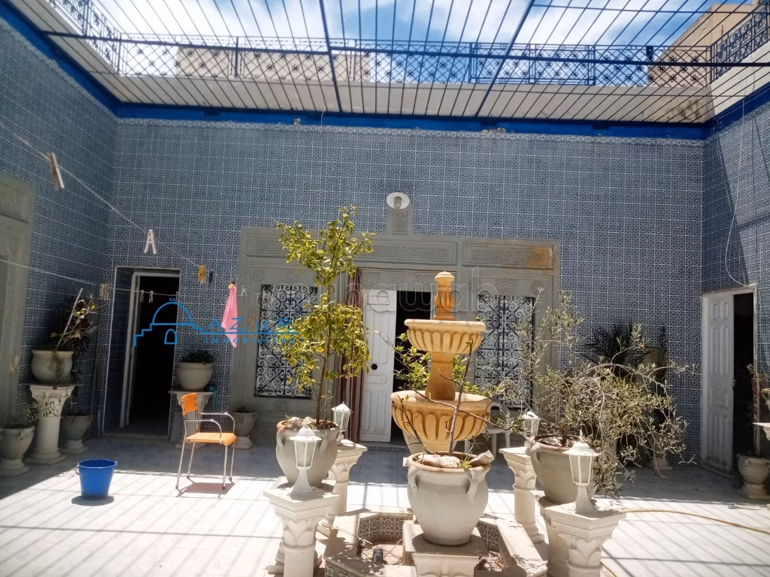 In vendita casa araba nel centro di Nabeul