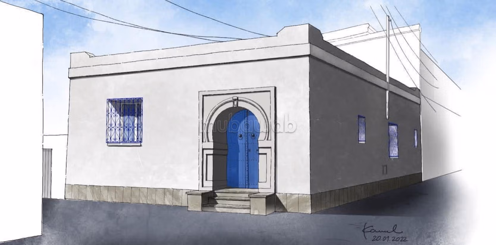 IN VENDITA Casa in stile arabo ristrutturata a El Haouaria