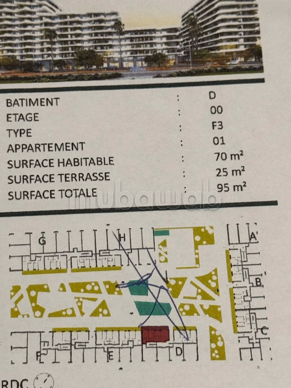Appartement neuf zenata life city 2 chambres