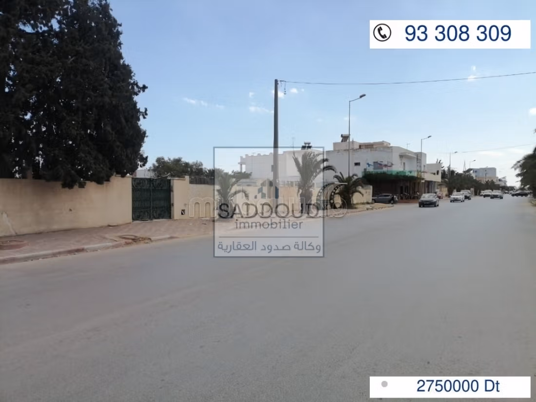 Terrain de Promotion 4880m² à Route Soukra Km3.5