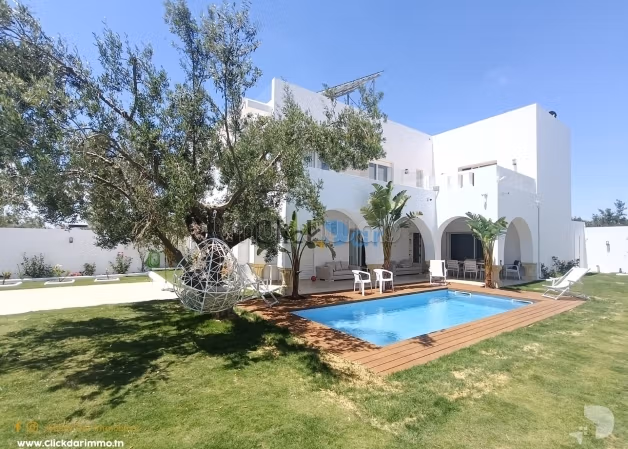 Villa piscine s4 location estivale Hammamet
