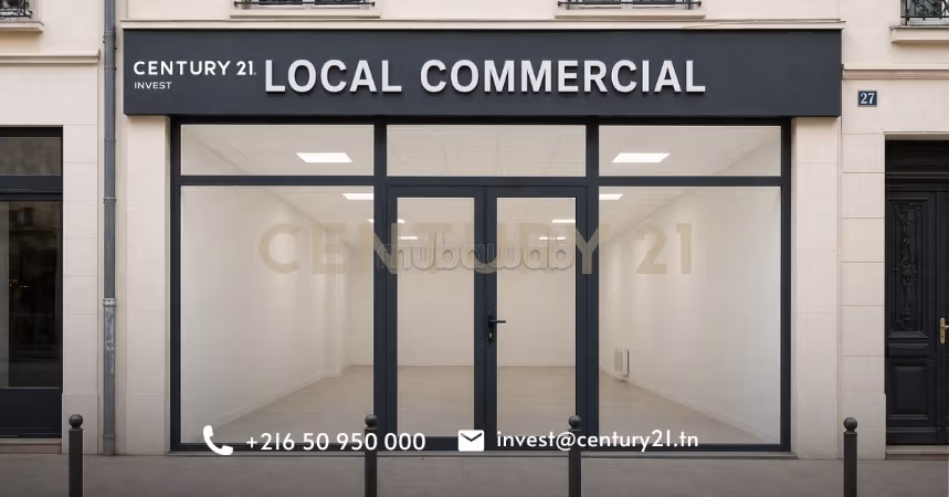 For sale: A commercial space of 120 m2