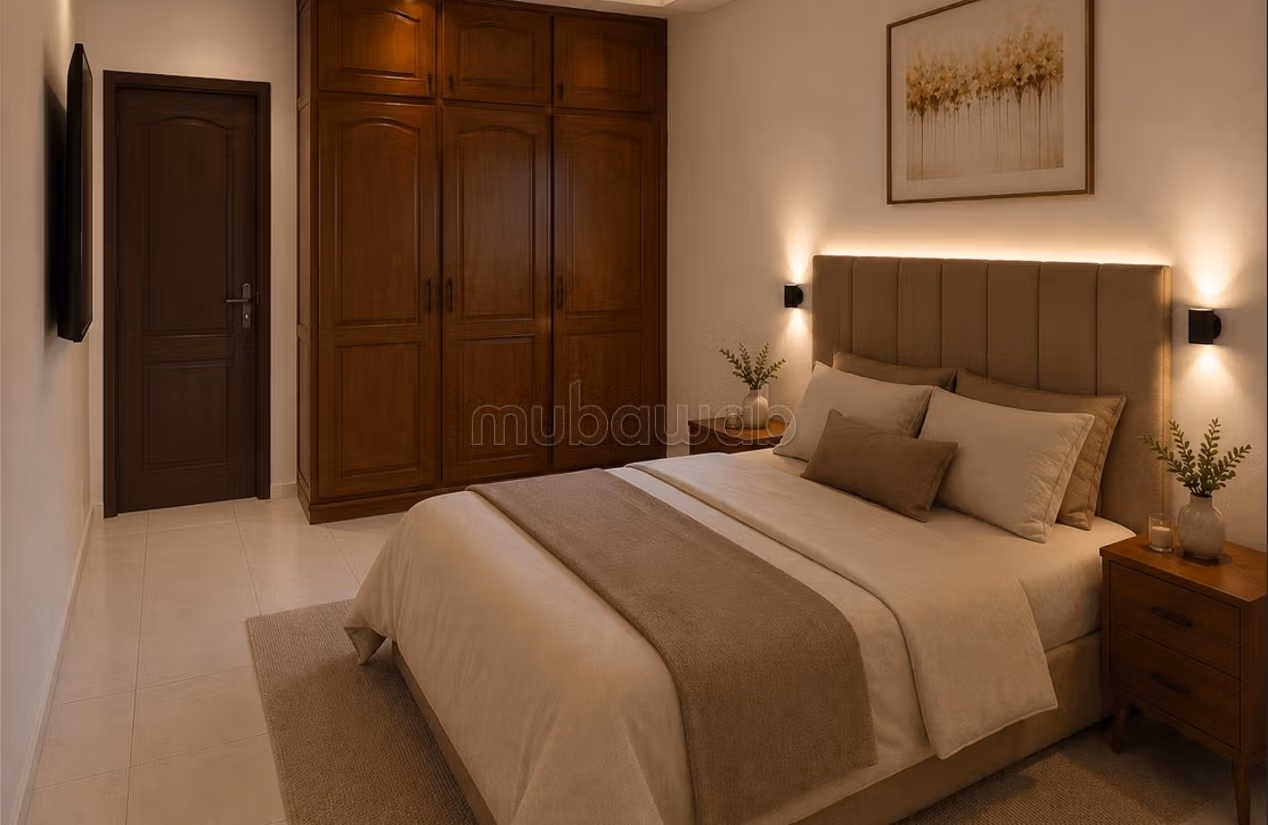 Appartement à vendre à Sidi Moumen. Surface de 55 m². Fenêtres double vitrage — 2