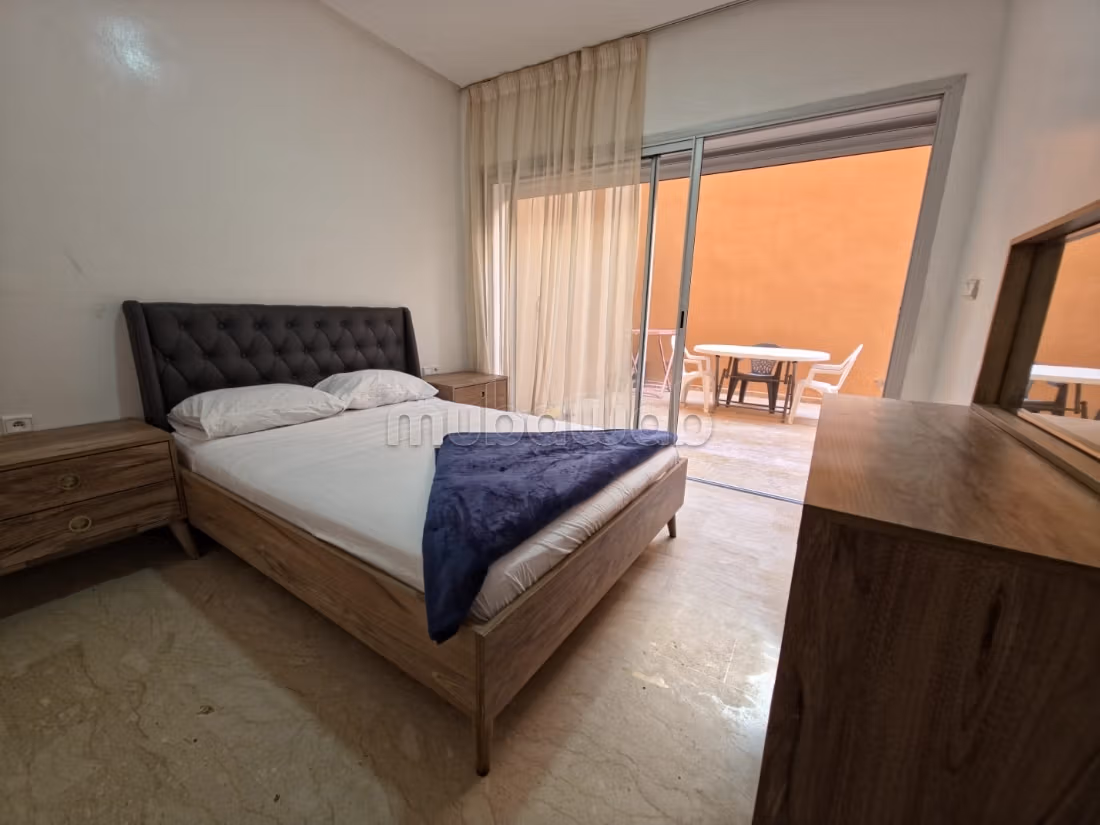 Garden-level apartment in Imi Ouaddar
