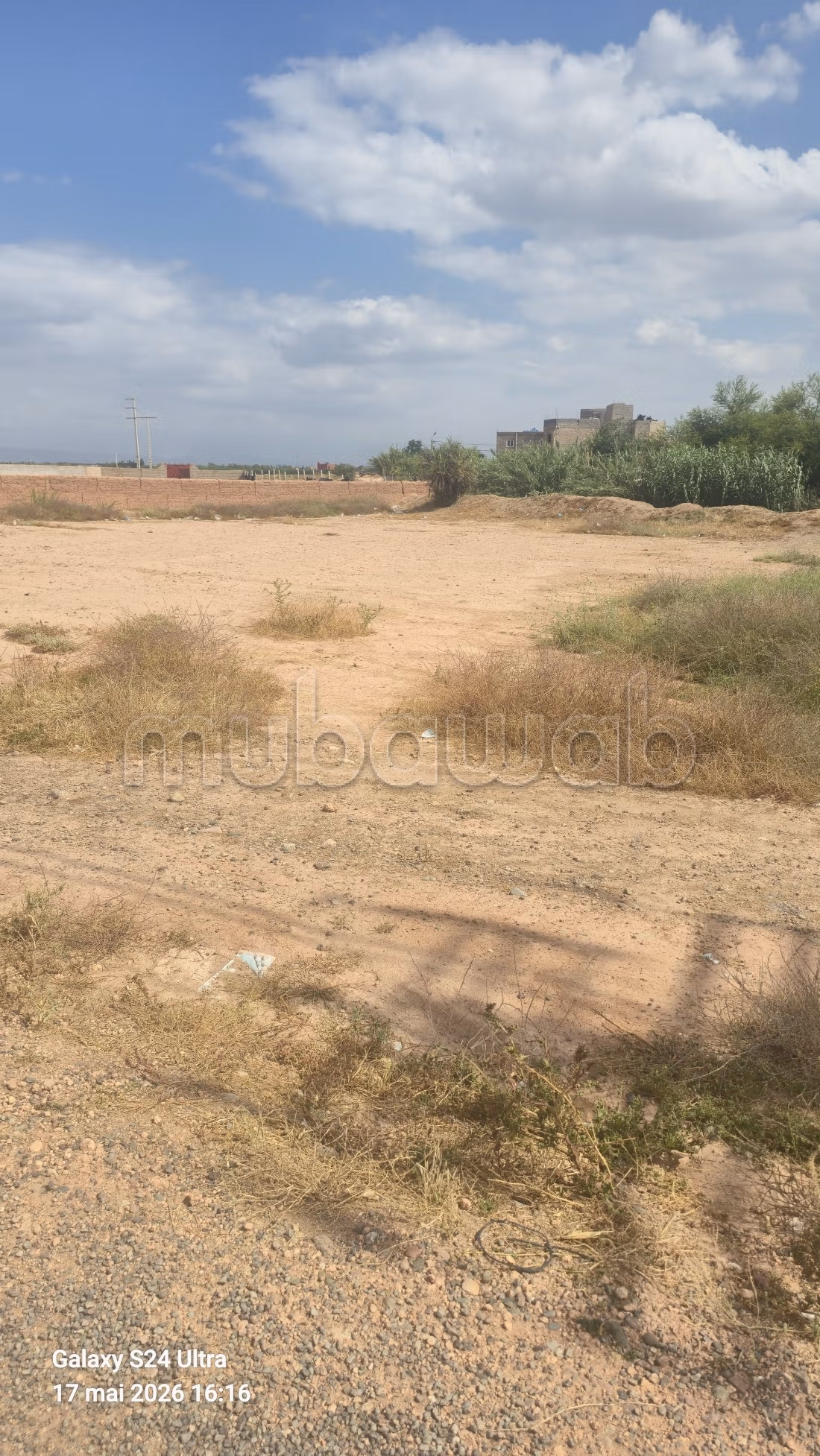 Excelente terreno en venta en la zona de Ouidane de Marrakech. El área es de 144 m²