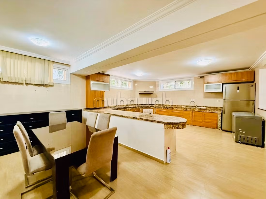 À louer – Villa meublée avec piscine – hay riad, Rabat