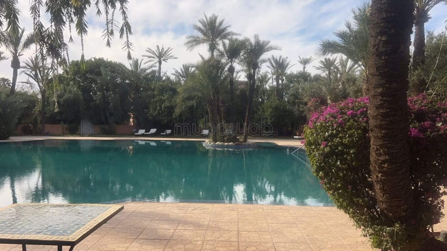 Rez de jardin meublé à la Palmeraie avec piscine — 2