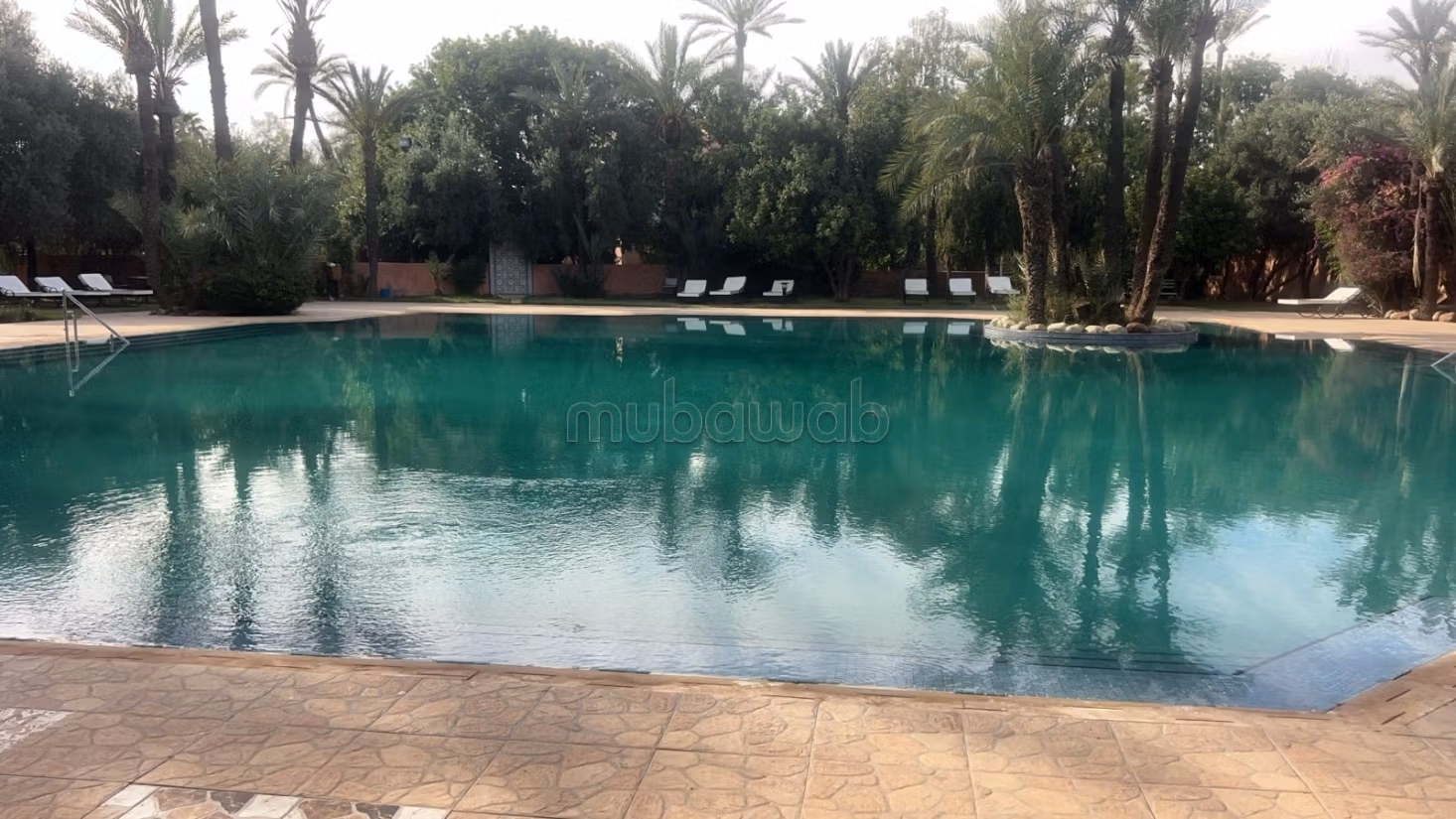 Rez de jardin meublé à la Palmeraie avec piscine — 3