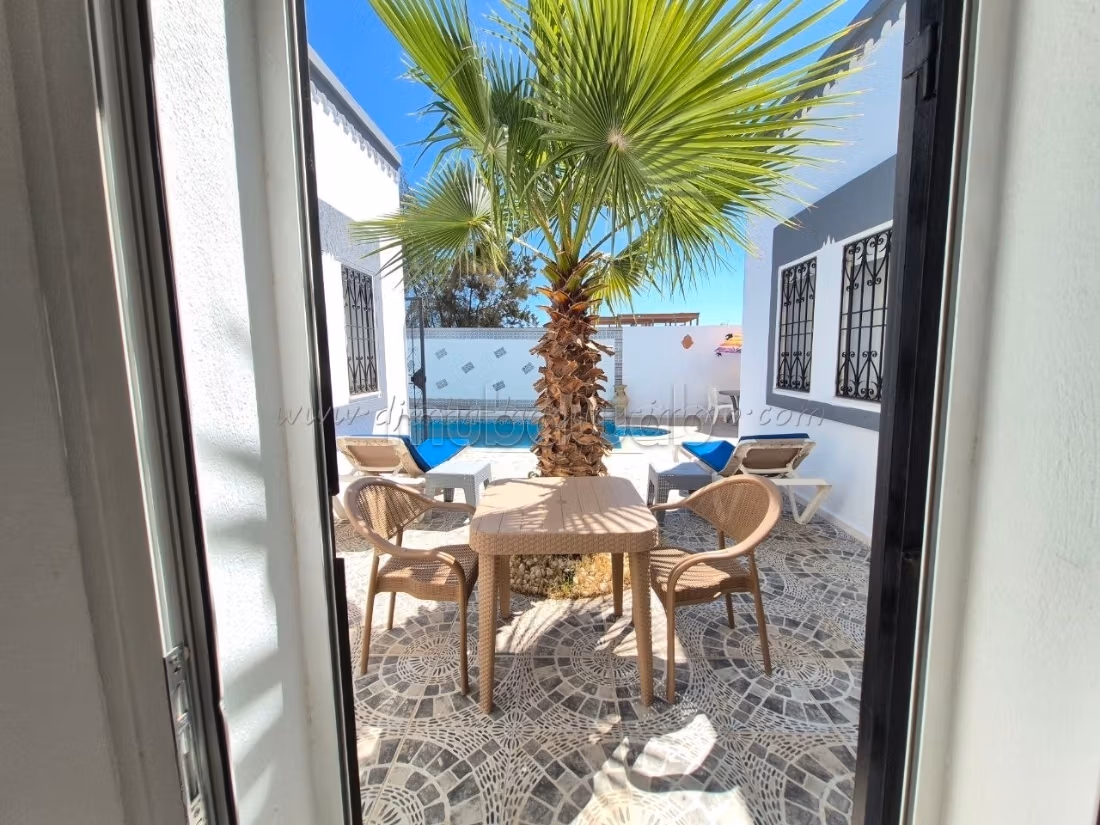Location de vacances belle maison S4 à Midoun
