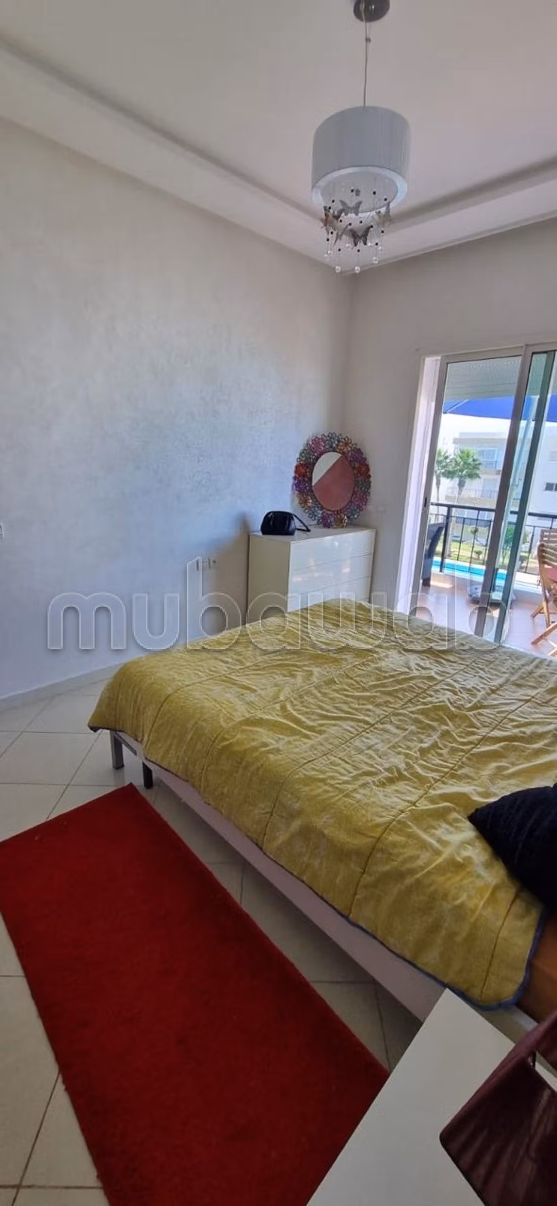 Vente d'un bel appartement à El Mansouria.
Surface de 95 m².
Grande terrasse