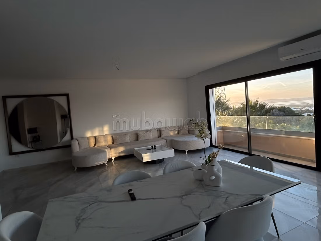 S2 location meublé vue mer gammarth sup