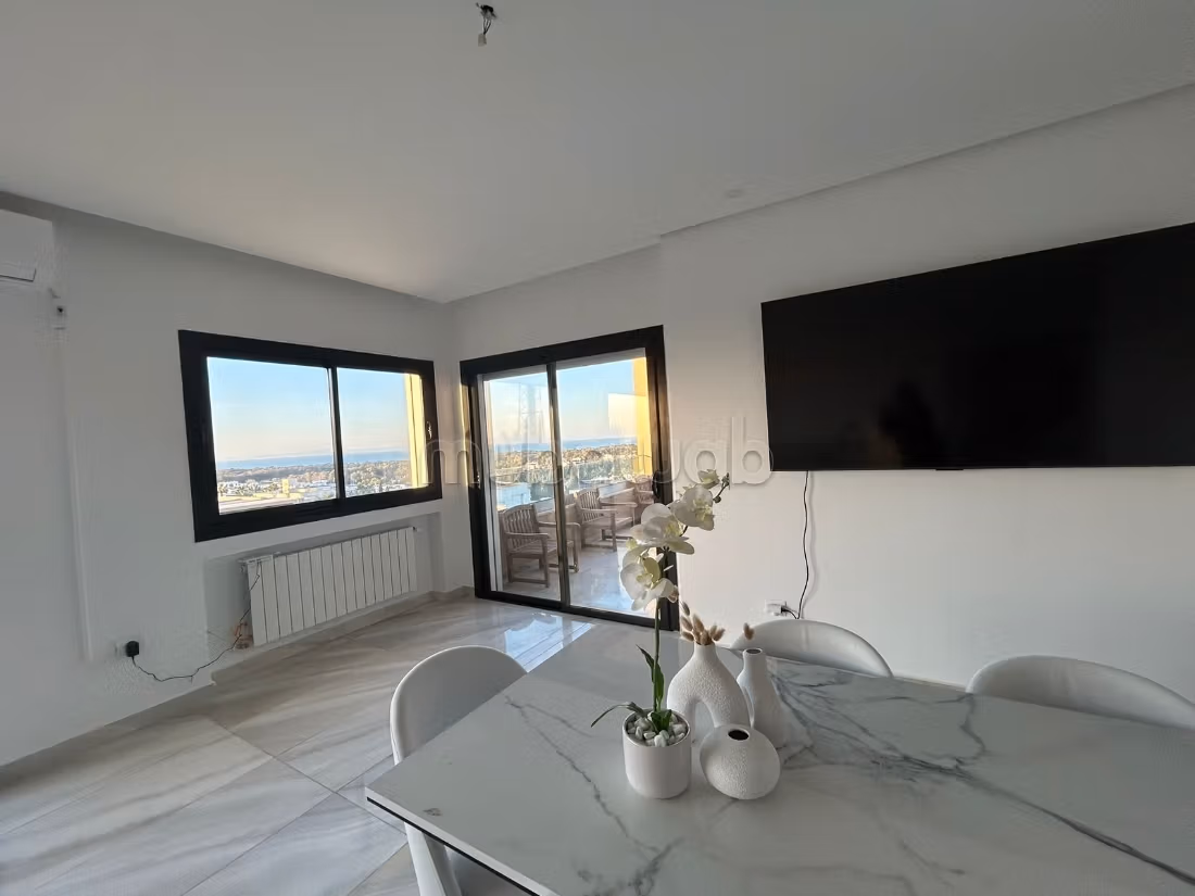 S2 location meublé vue mer gammarth sup