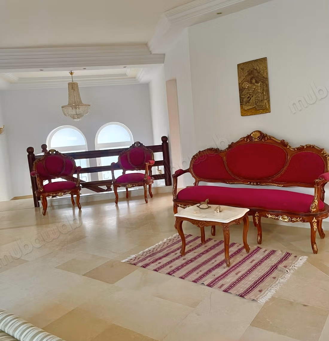 طابق فيلا مؤثثة للإيجار السنوي