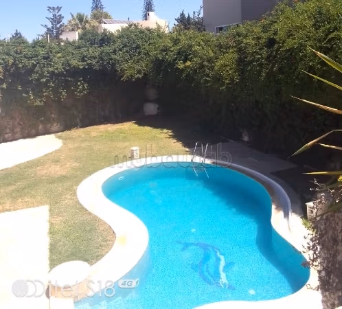 Furnished villa floor in Soukra