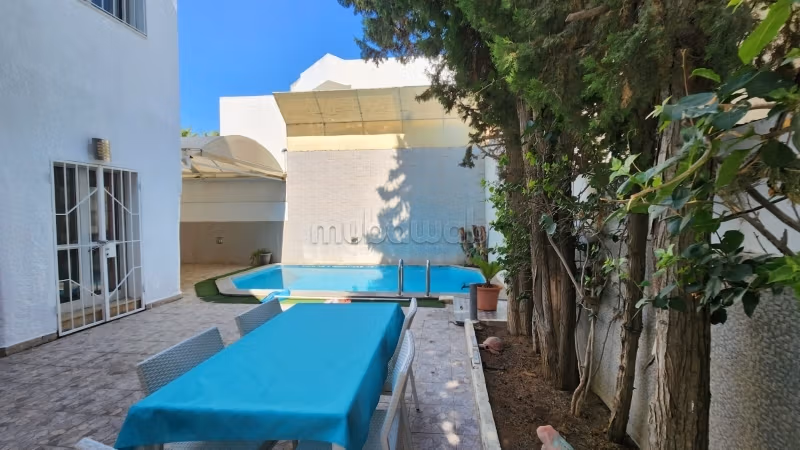 Villa S3 avec piscine, La marsa