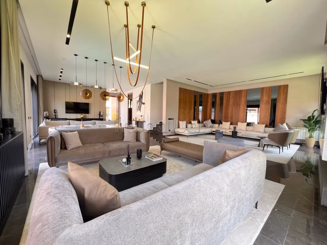 Projet de villa de luxe route d'Ourika
