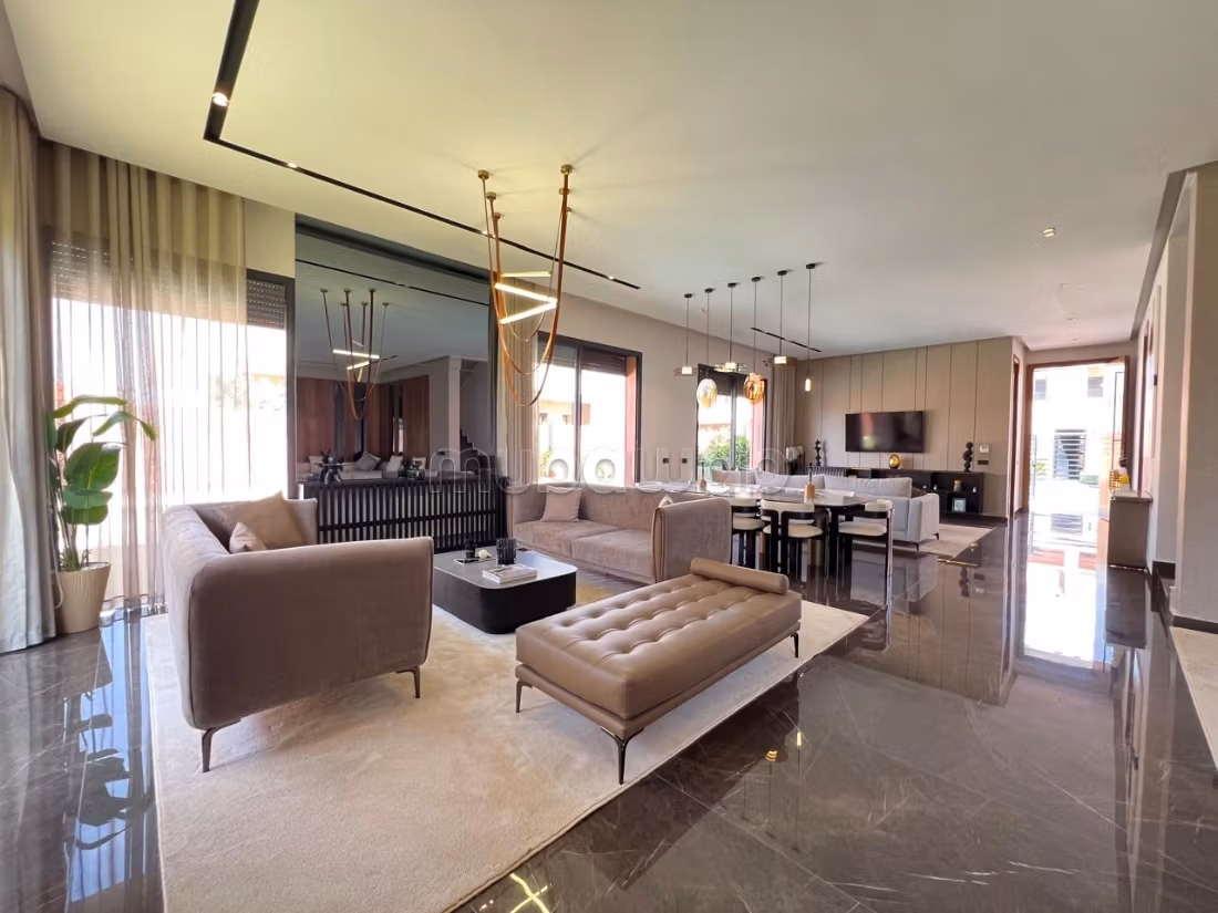 Projet de villa de luxe route d'Ourika