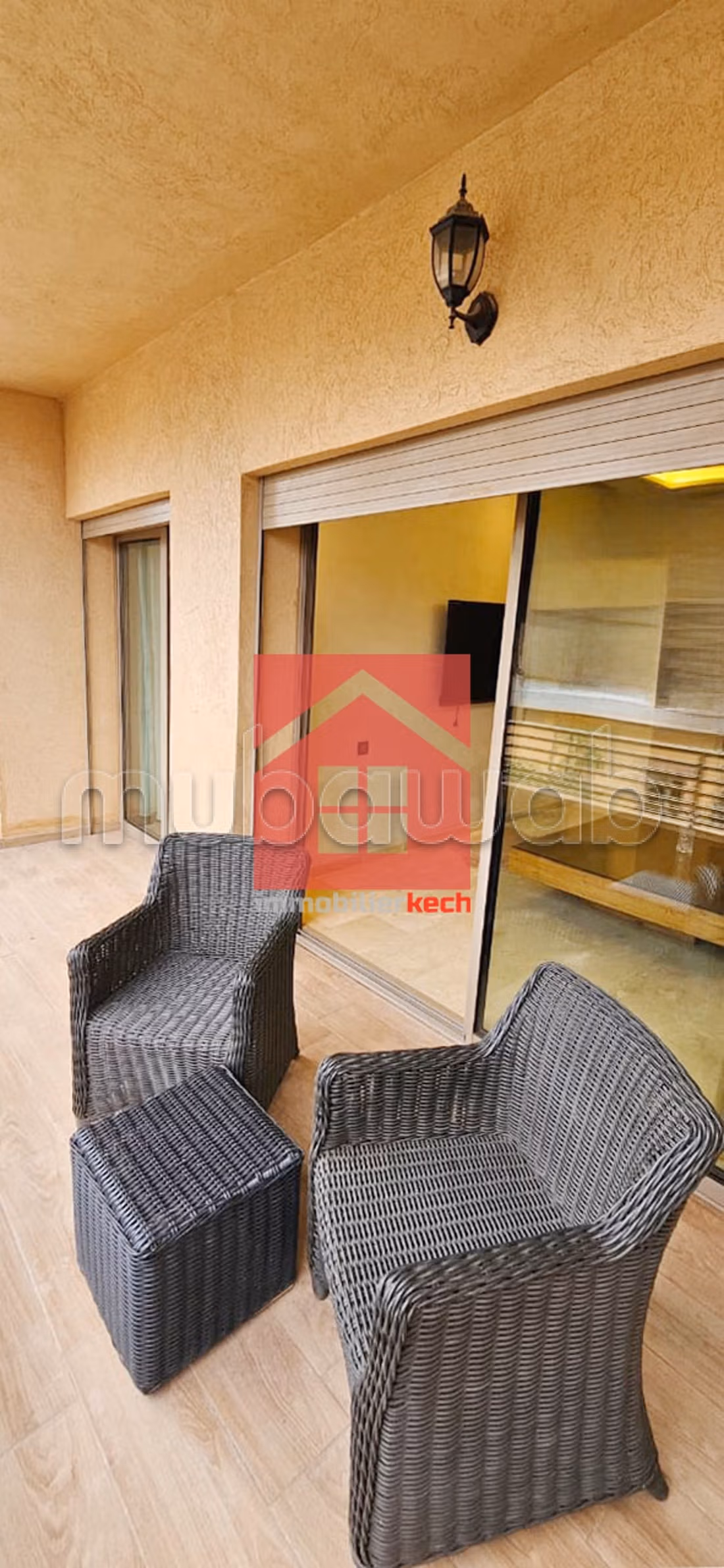 New et Chic Appart Meuble avec Terrasse a Gueliz