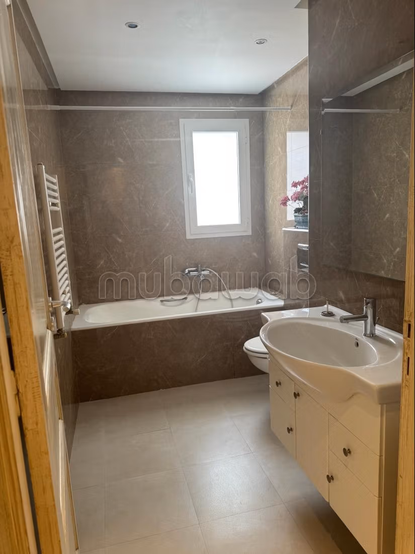 Duplex for rent in Les Berges Du Lac 2. Area 250 m². Satellite system and secure residence.