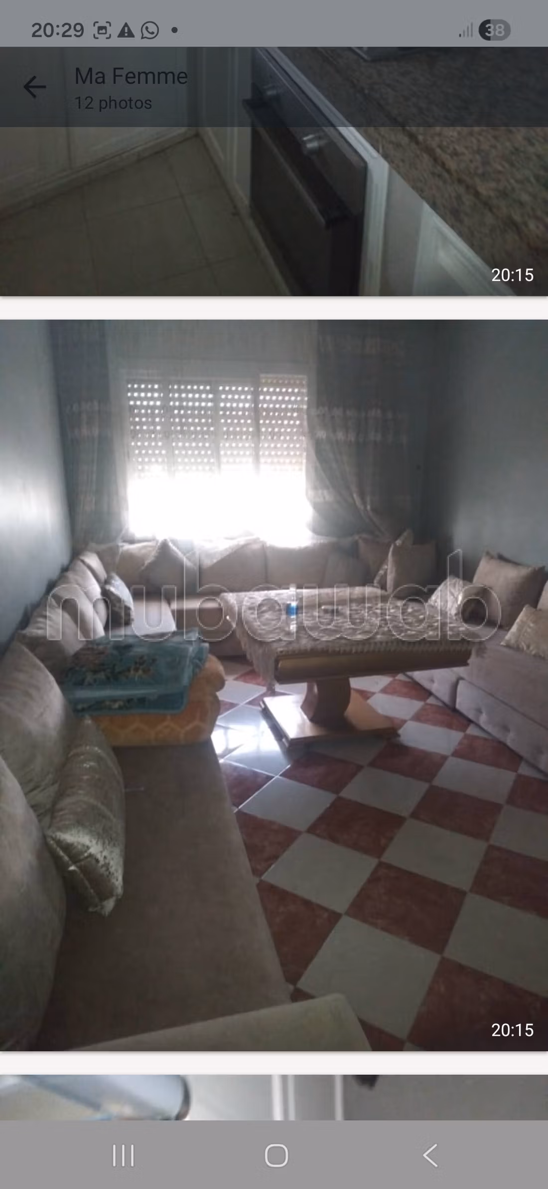 First floor apartment with pool