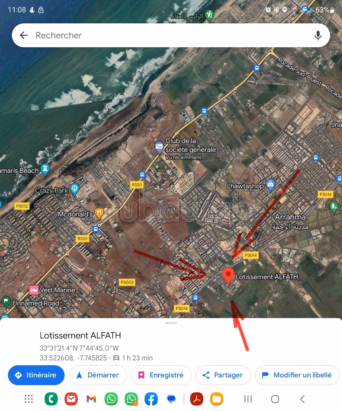 Terreno a comprar en Errahma. Superficie 172 m²