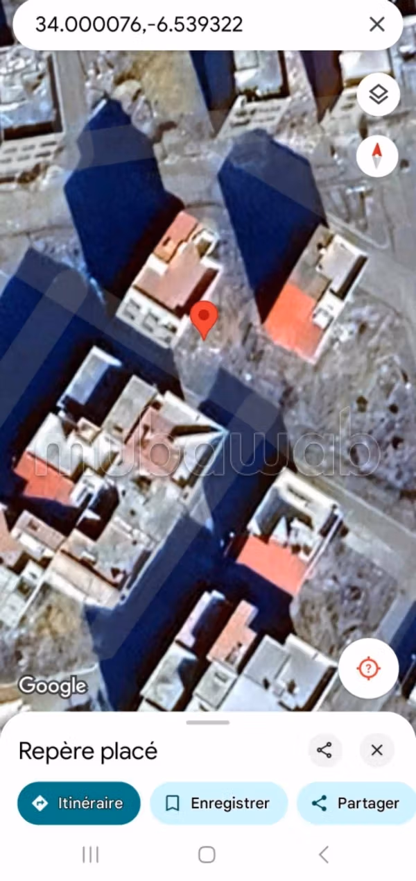 Terreno en venta en Sidi Allal El Bahraoui. Superficie 107 m²