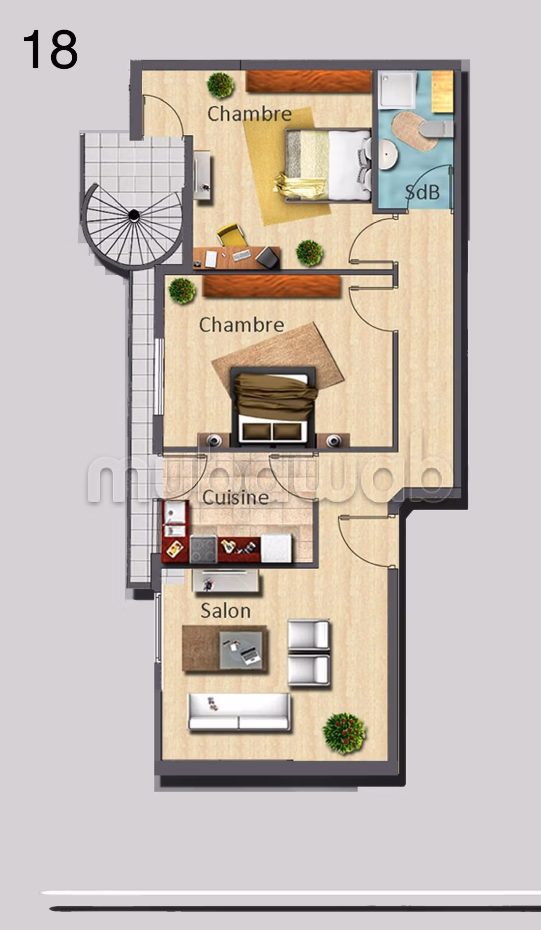 Location Appartement Bd Anoual