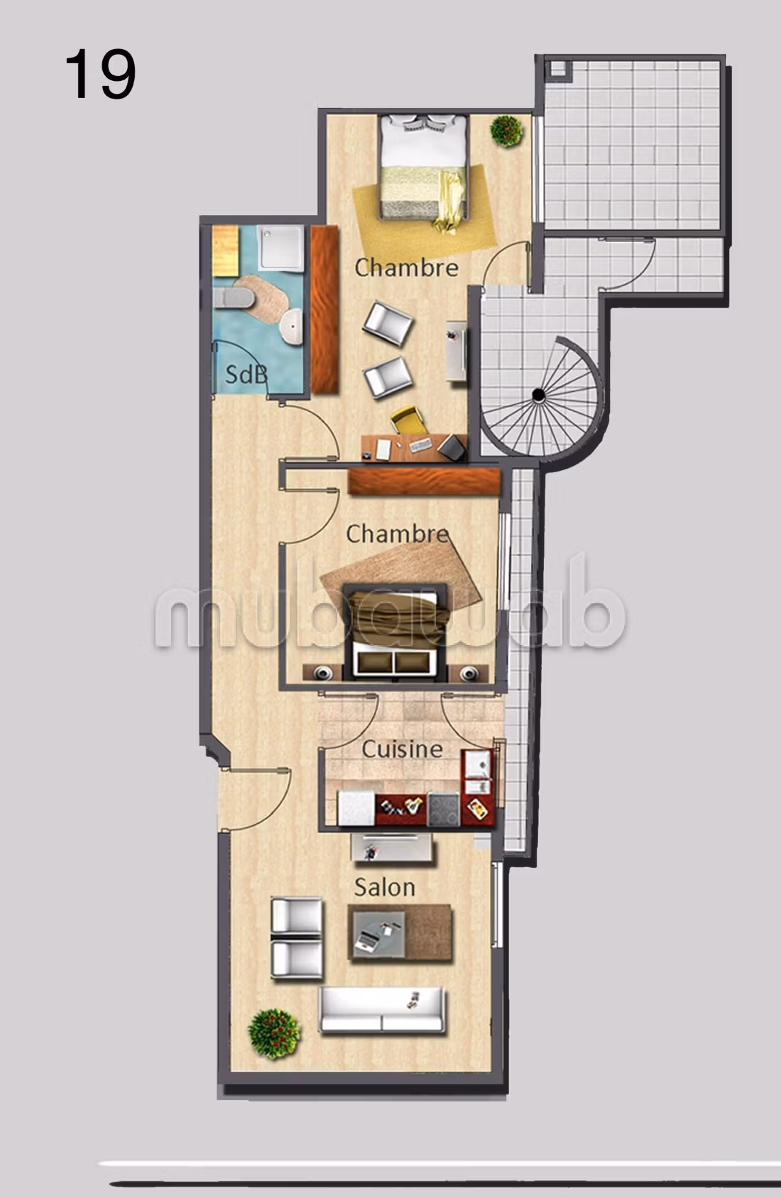 Location Appartement Bd Anoual