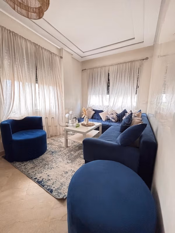 Modern furnished apartment for rent in Bourgogne Casablanca