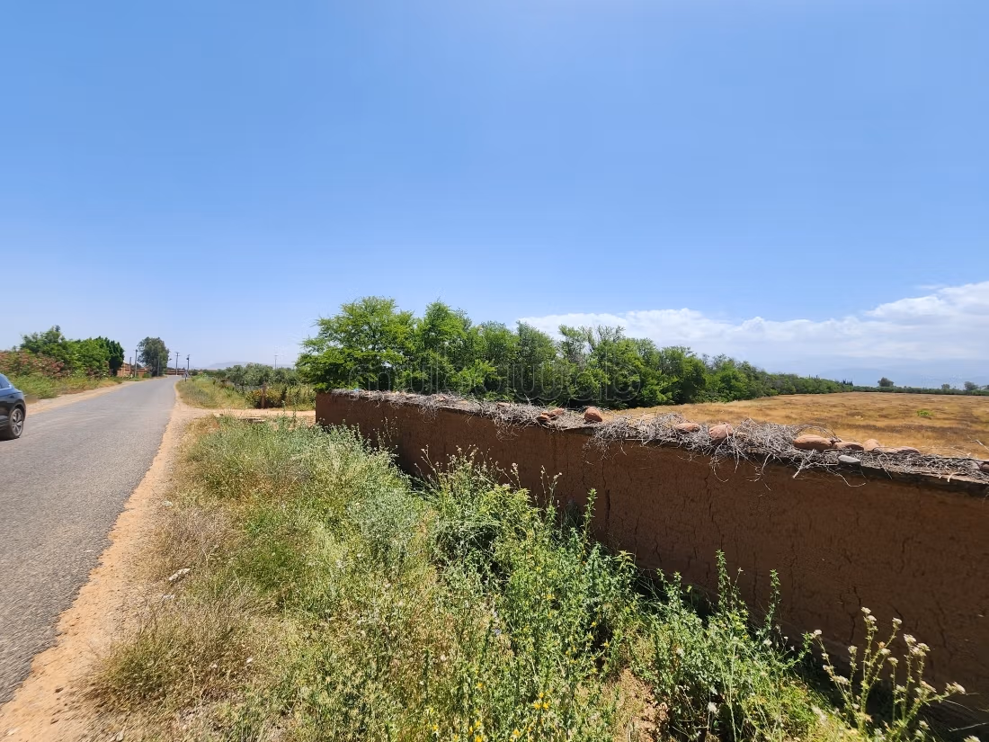 Terrain de 73 354 m² à vendre – Route de l’Ourika Km 20 – Marrakech