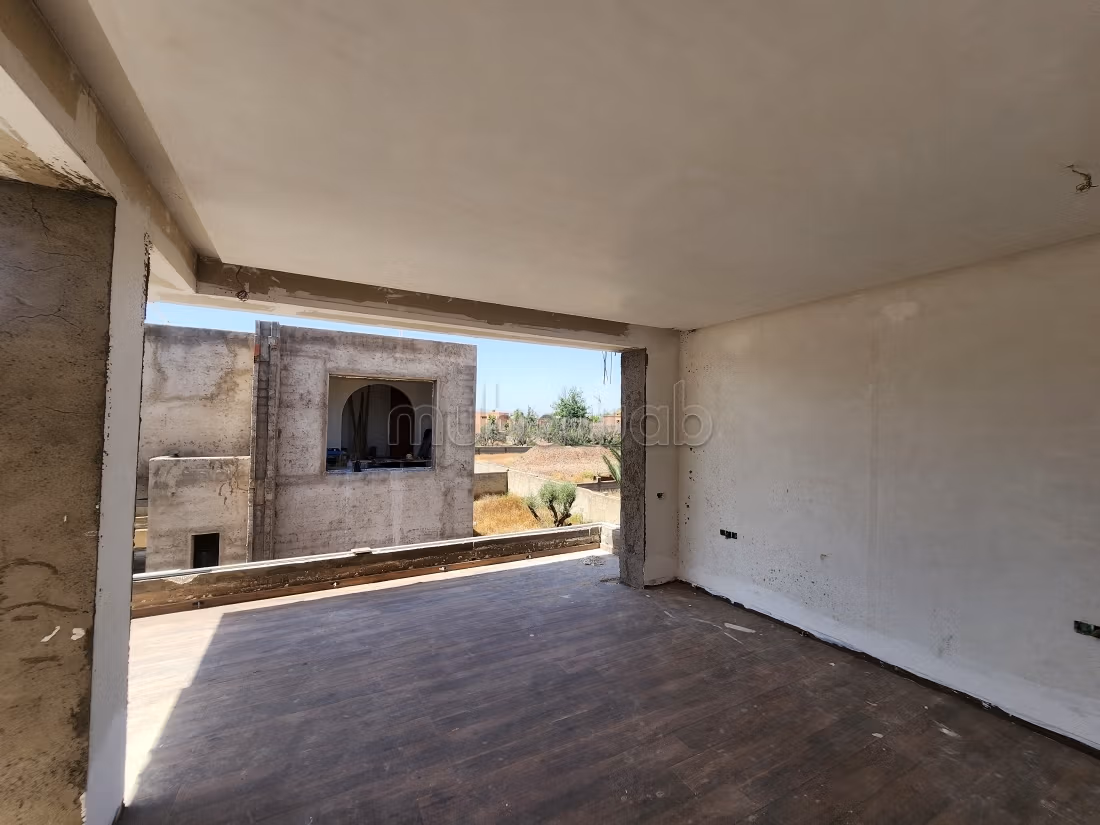 Semi-Finished Contemporary Villa for Sale – Ourika Road KM 12, Marrakech