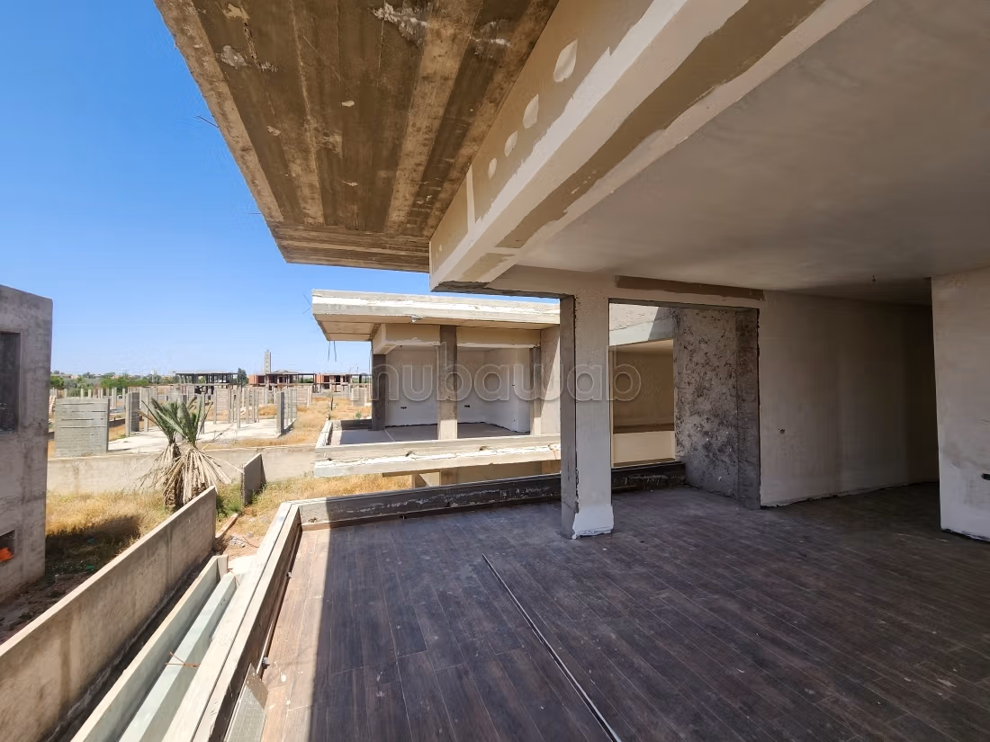 Semi-Finished Contemporary Villa for Sale – Ourika Road KM 12, Marrakech