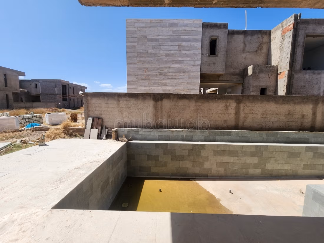 Semi-Finished Contemporary Villa for Sale – Ourika Road KM 12, Marrakech