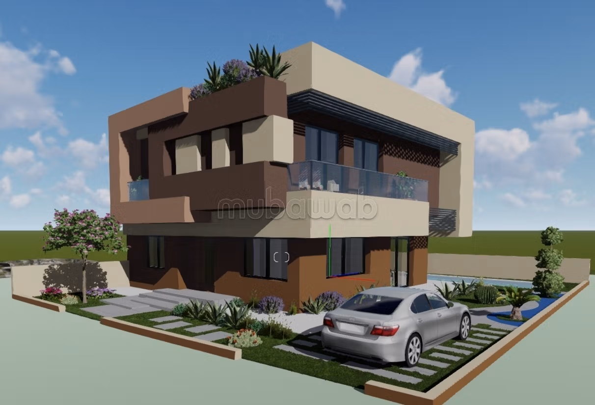Perceel grond te koop in Jannat azaitoune Ennakhil Palmeraie. Oppervlakte van 395 m²