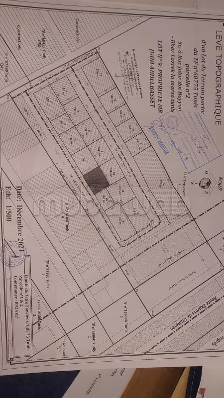Villa sontuosa in vendita a La Marsa. Superficie totale 220 m². Ben arredato
